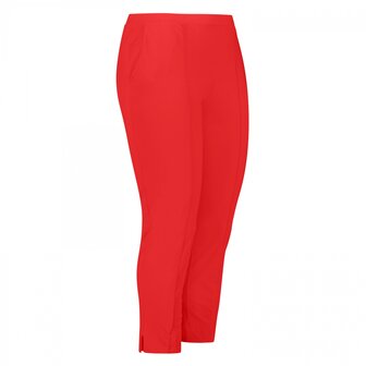 City pant red van Plus Basics.