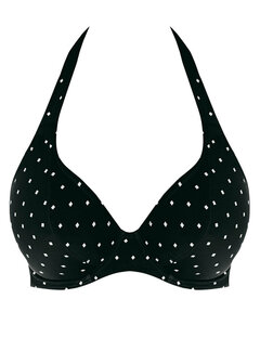 Jewel cove halter bikini top AS7232BLK